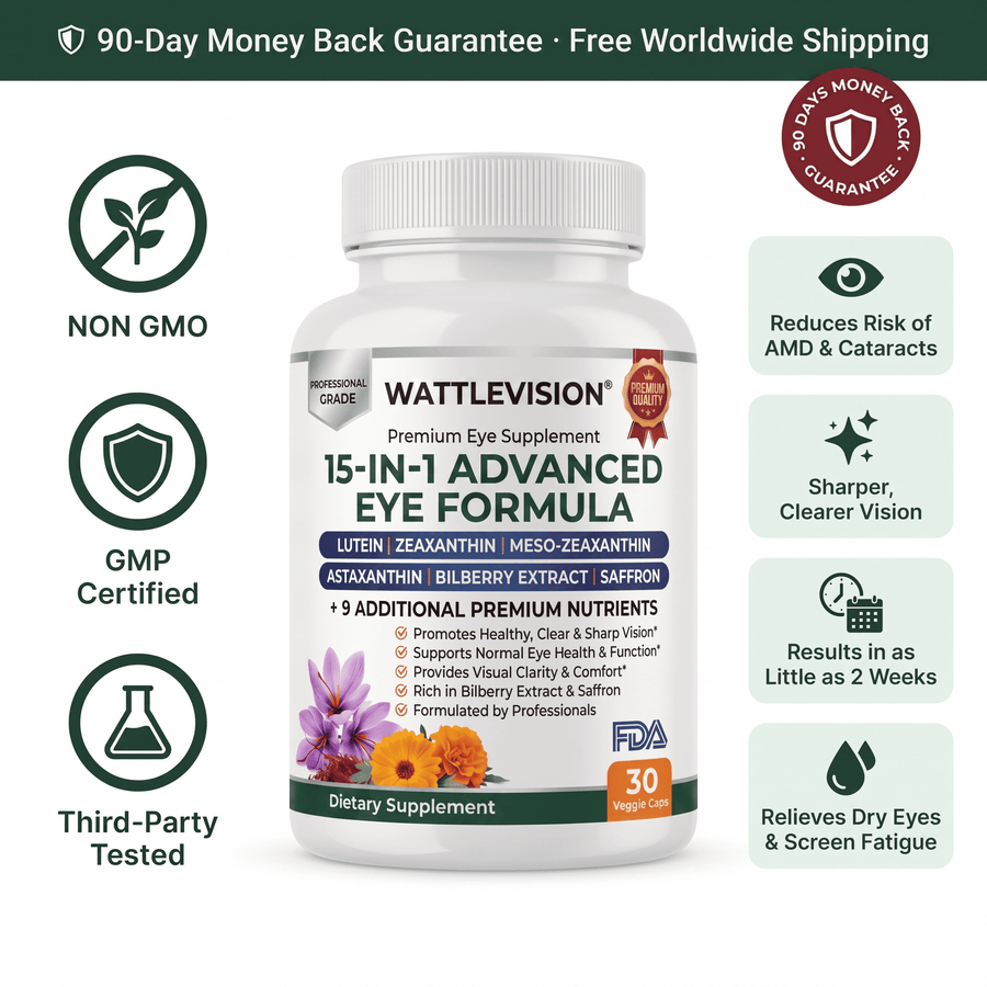Wattle Vision 15-in-1 Advanced Eye Formula