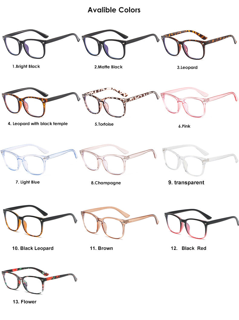 All 13 frame colours